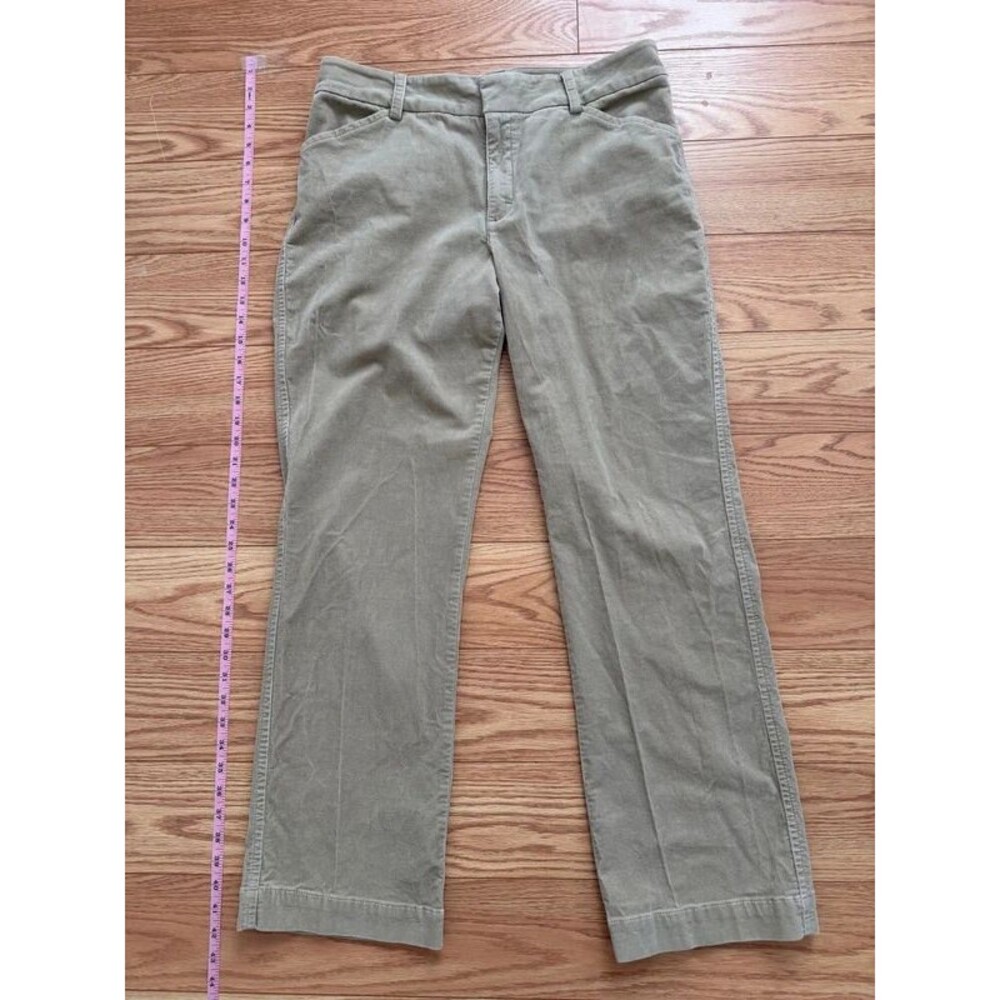 women’s y2k lee “just below the waist” beige corduroy pants